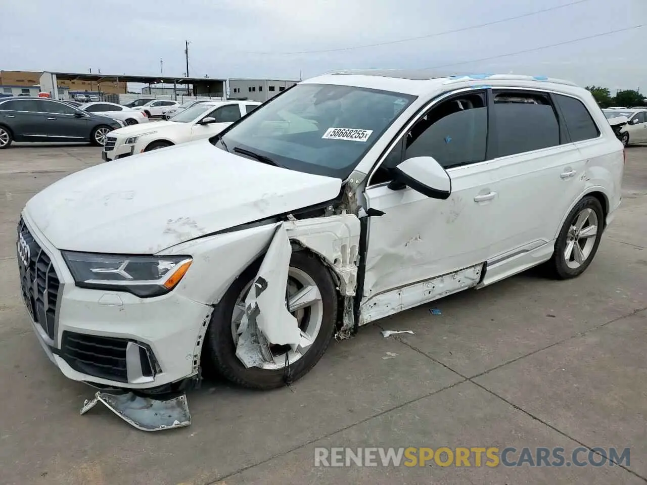 1 Photograph of a damaged car WA1AJBF78ND014501 AUDI Q7 2022