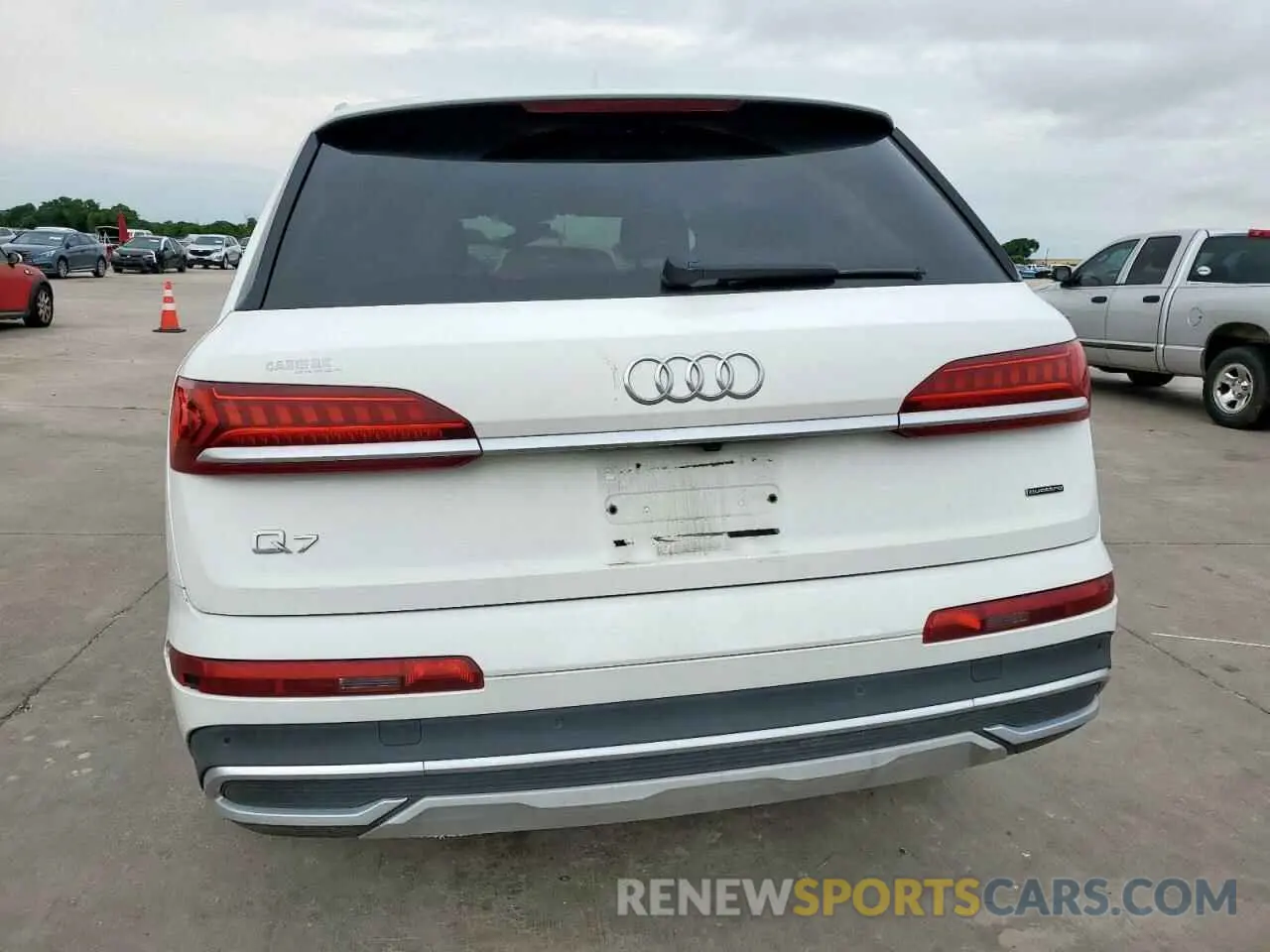 6 Photograph of a damaged car WA1AJBF78ND014501 AUDI Q7 2022