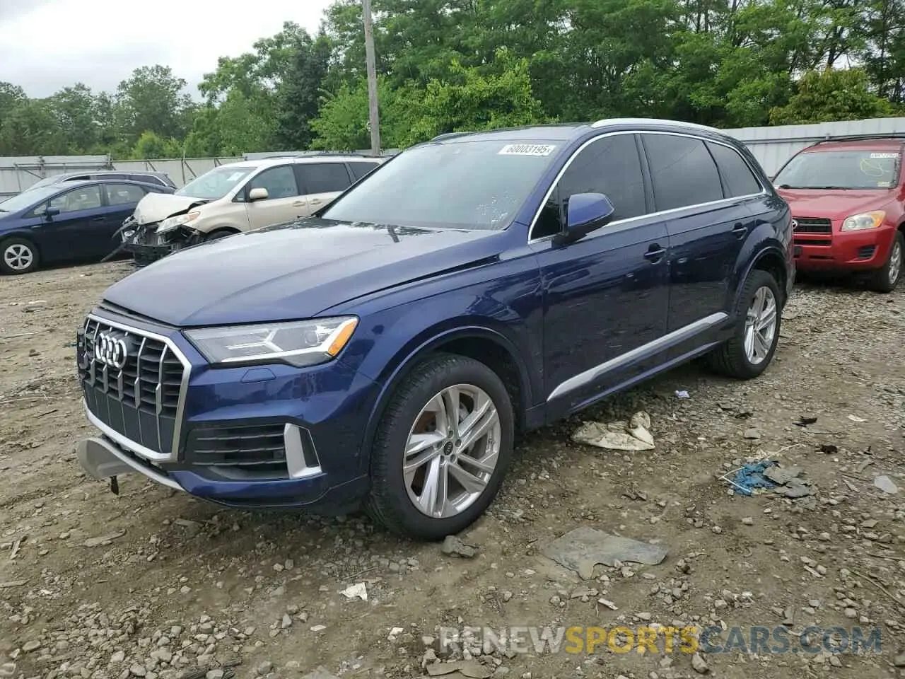 1 Photograph of a damaged car WA1AXBF70ND012742 AUDI Q7 2022