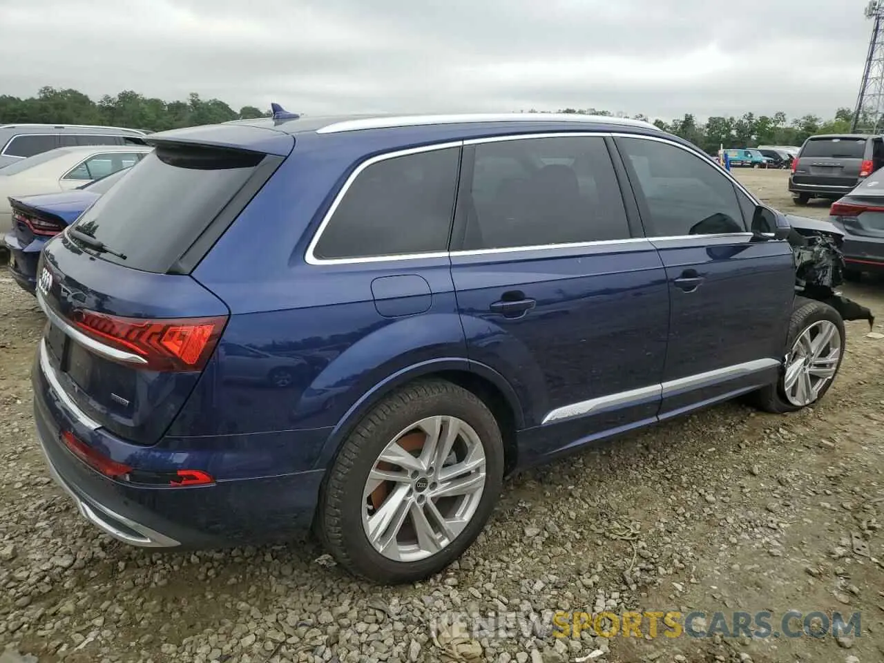 3 Photograph of a damaged car WA1AXBF70ND012742 AUDI Q7 2022