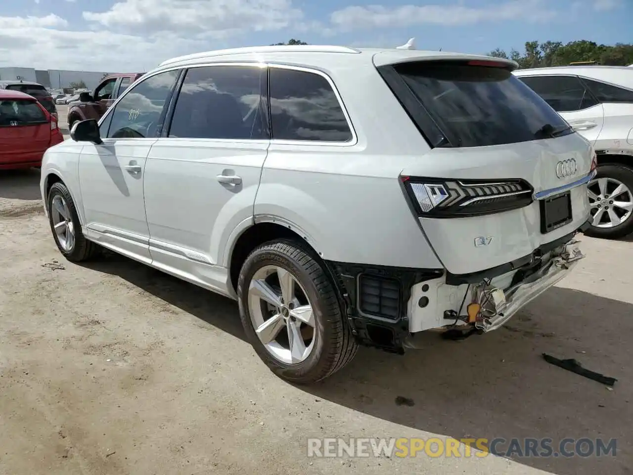 2 Photograph of a damaged car WA1AXBF73ND017790 AUDI Q7 2022