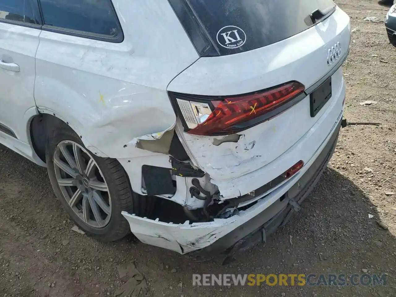 9 Photograph of a damaged car WA1LJBF70ND006868 AUDI Q7 2022