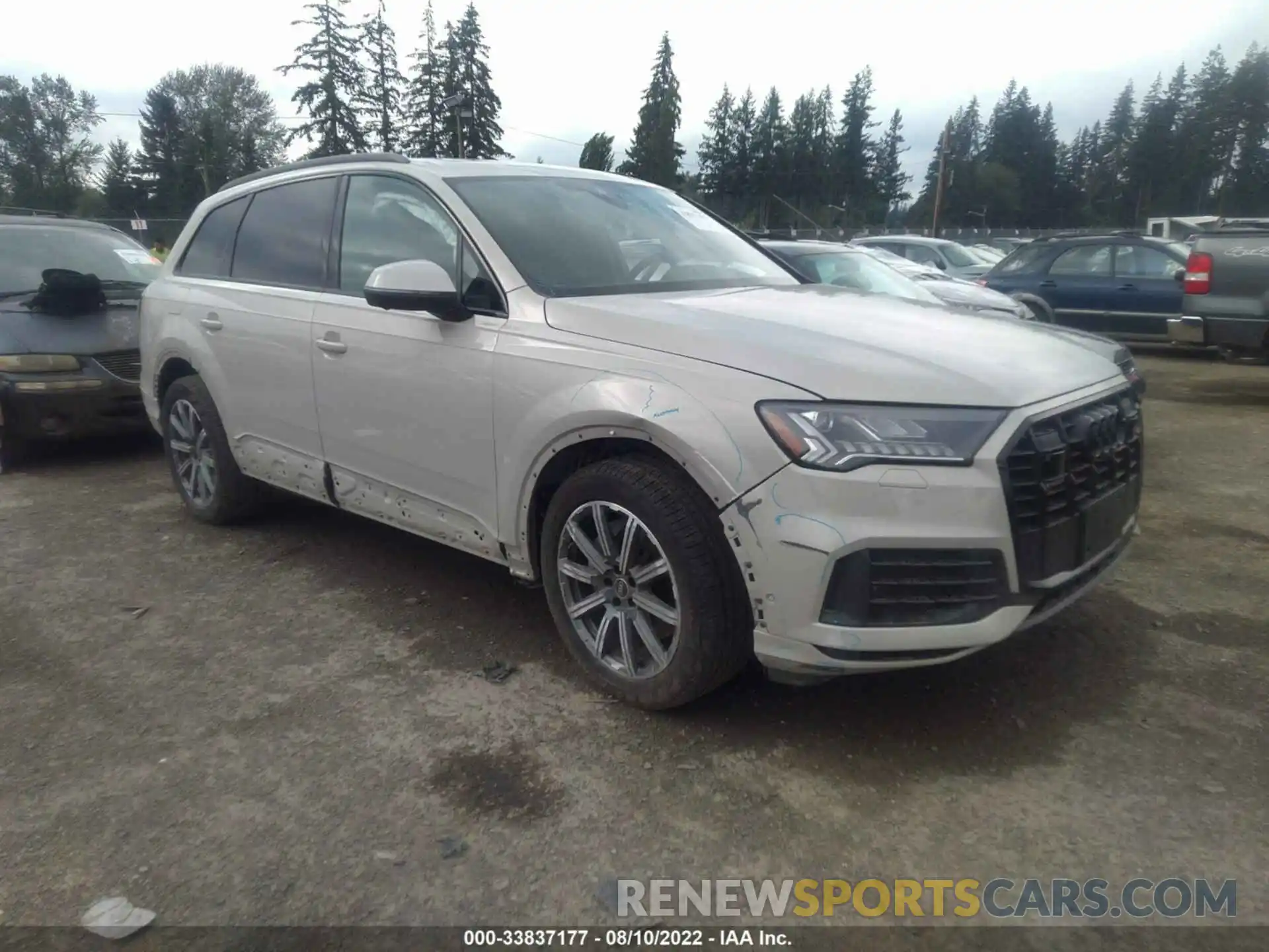 1 Photograph of a damaged car WA1LJBF76ND010133 AUDI Q7 2022