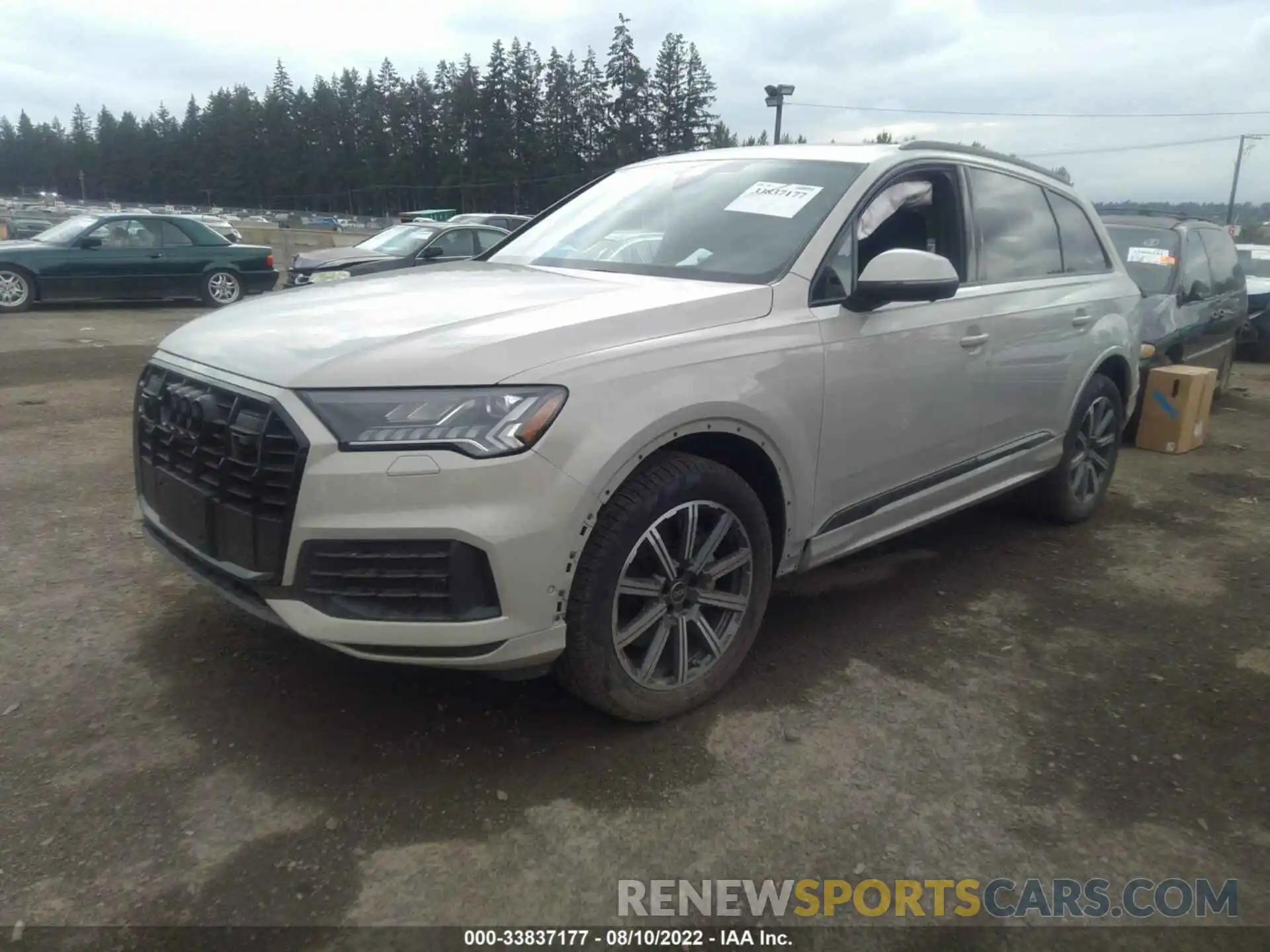 2 Photograph of a damaged car WA1LJBF76ND010133 AUDI Q7 2022