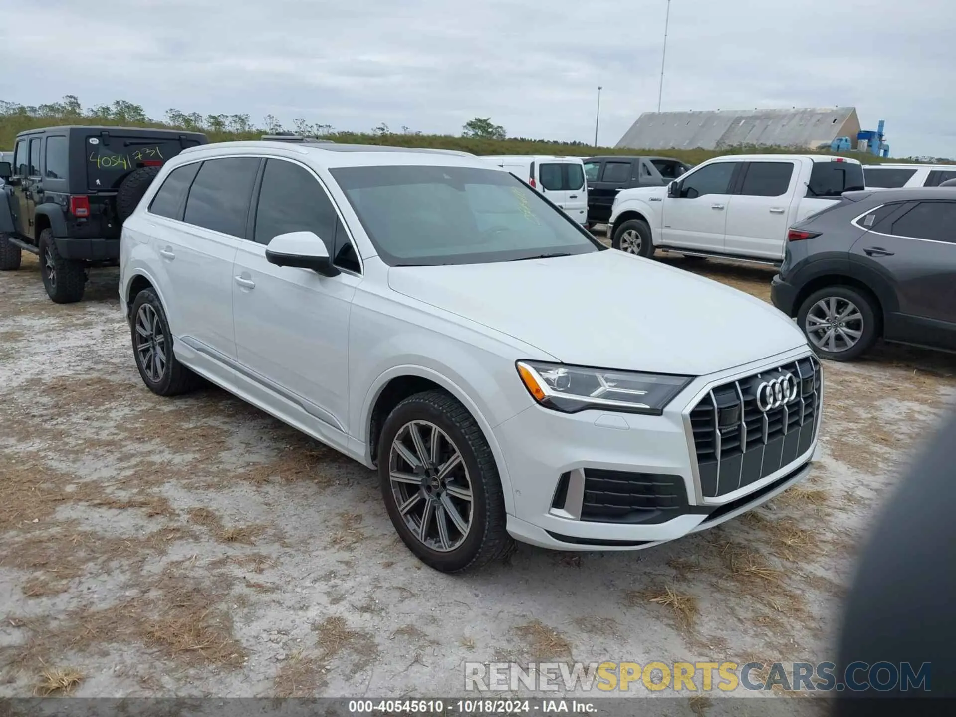 1 Photograph of a damaged car WA1LJBF78ND007198 AUDI Q7 2022