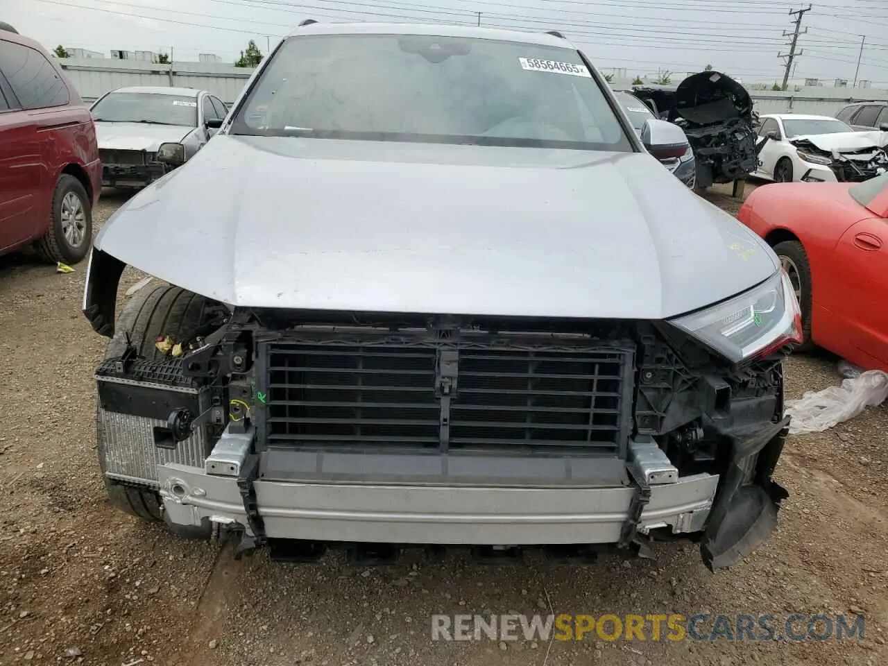 5 Photograph of a damaged car WA1LXBF71ND006313 AUDI Q7 2022