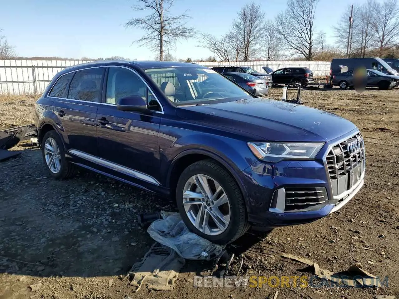 4 Photograph of a damaged car WA1LXBF71ND011558 AUDI Q7 2022