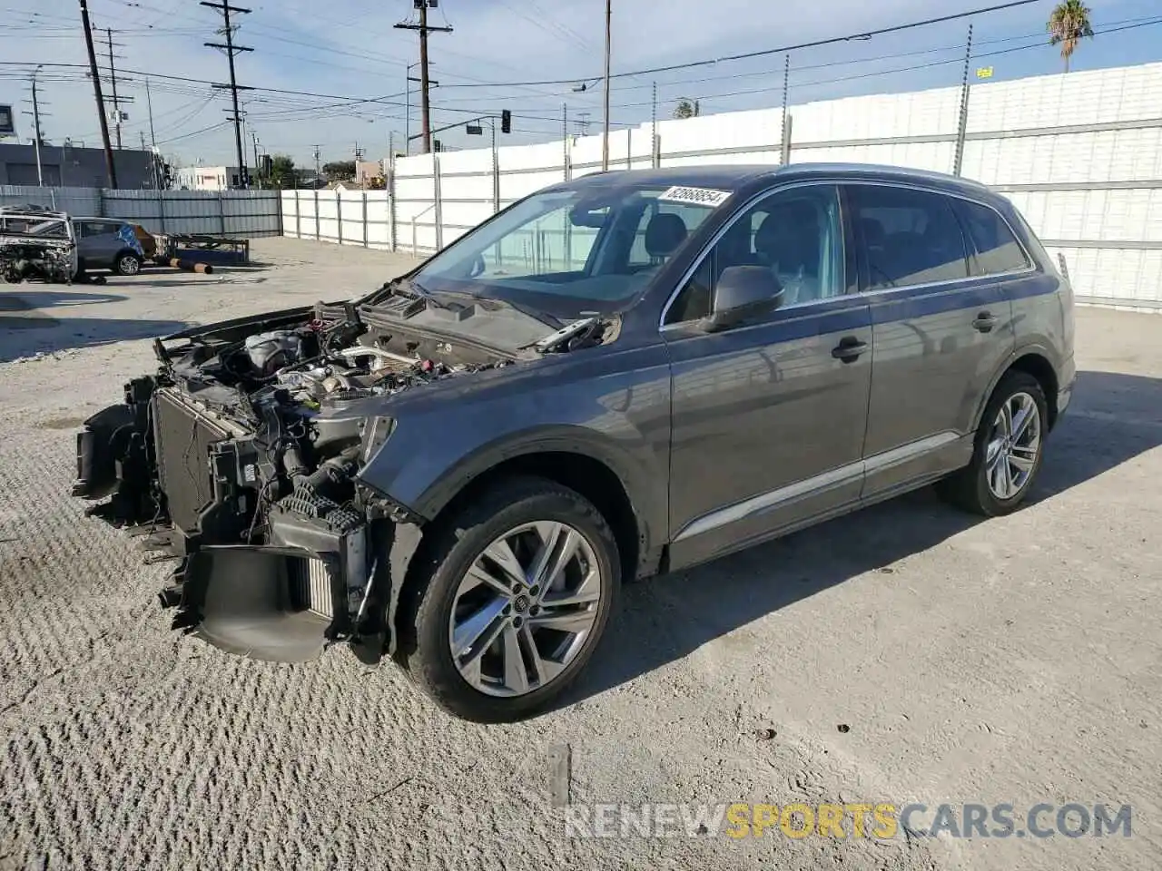 1 Photograph of a damaged car WA1LXBF74ND010436 AUDI Q7 2022