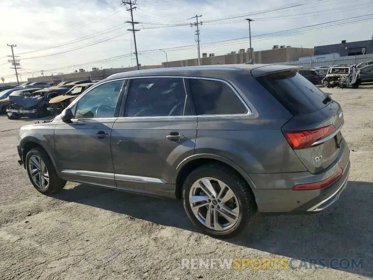 2 Photograph of a damaged car WA1LXBF74ND010436 AUDI Q7 2022