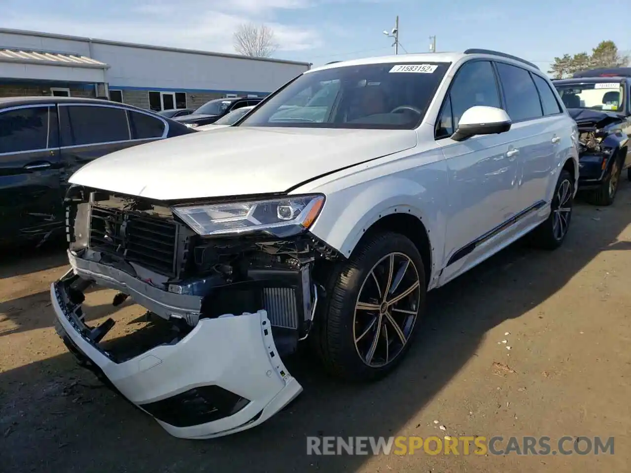 1 Photograph of a damaged car WA1LXBF77ND007675 AUDI Q7 2022