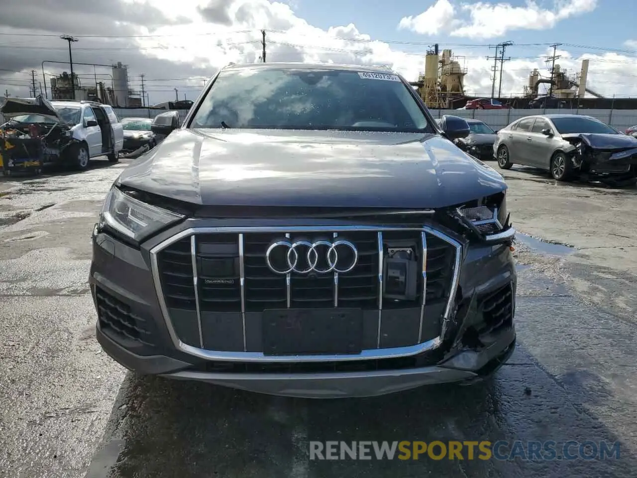 5 Photograph of a damaged car WA1LXBF78ND020368 AUDI Q7 2022