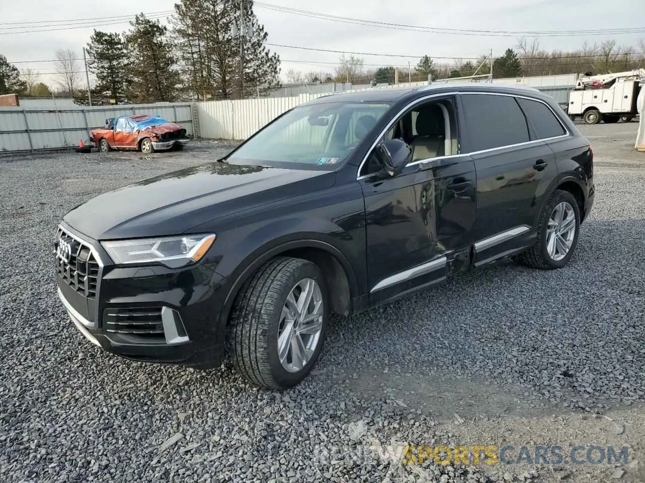 1 Photograph of a damaged car WA1LXBF7XND013311 AUDI Q7 2022