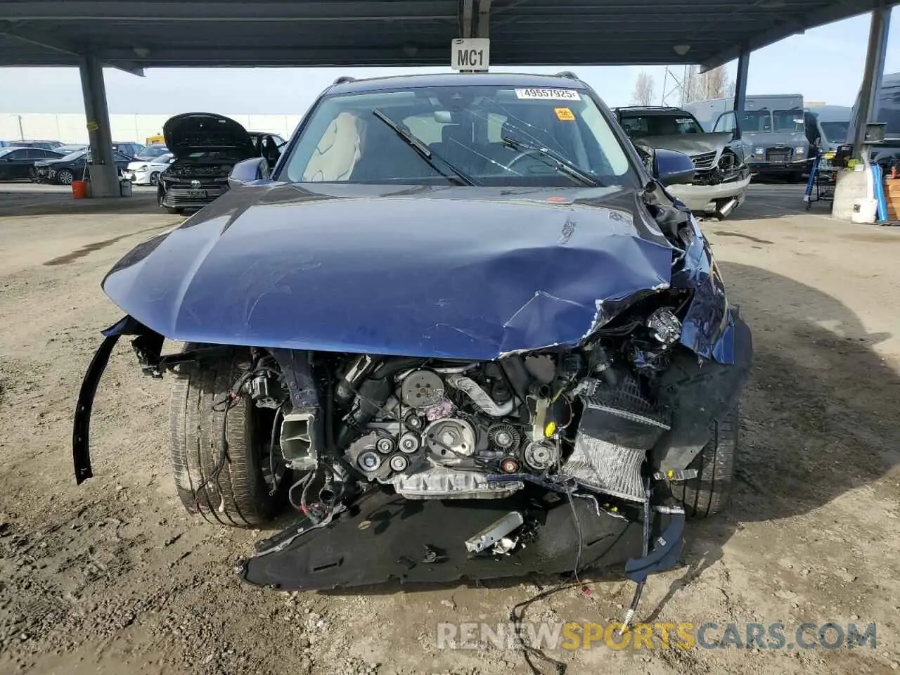 5 Photograph of a damaged car WA1VXBF71ND014341 AUDI Q7 2022