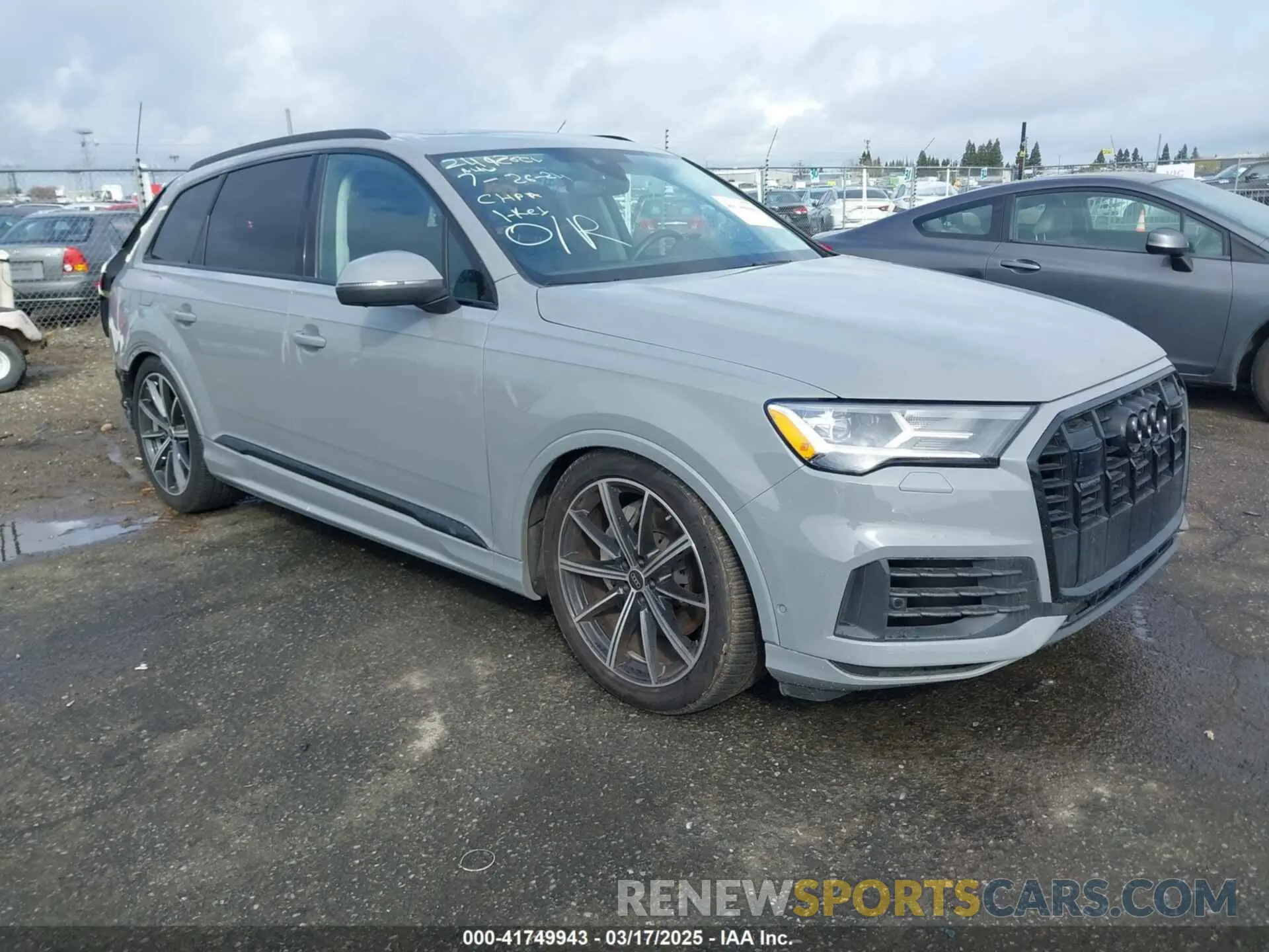 1 Photograph of a damaged car WA1VXBF79ND019948 AUDI Q7 2022
