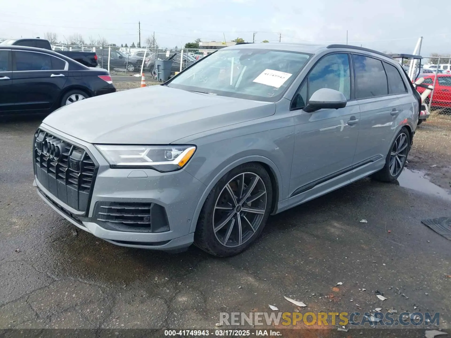 2 Photograph of a damaged car WA1VXBF79ND019948 AUDI Q7 2022