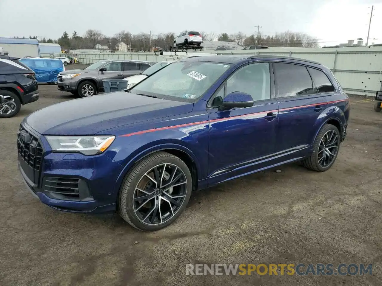 1 Photograph of a damaged car WA1VXBF7XND014371 AUDI Q7 2022
