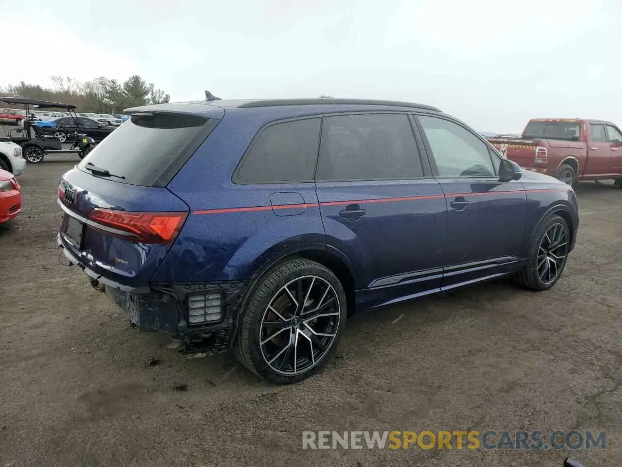 3 Photograph of a damaged car WA1VXBF7XND014371 AUDI Q7 2022