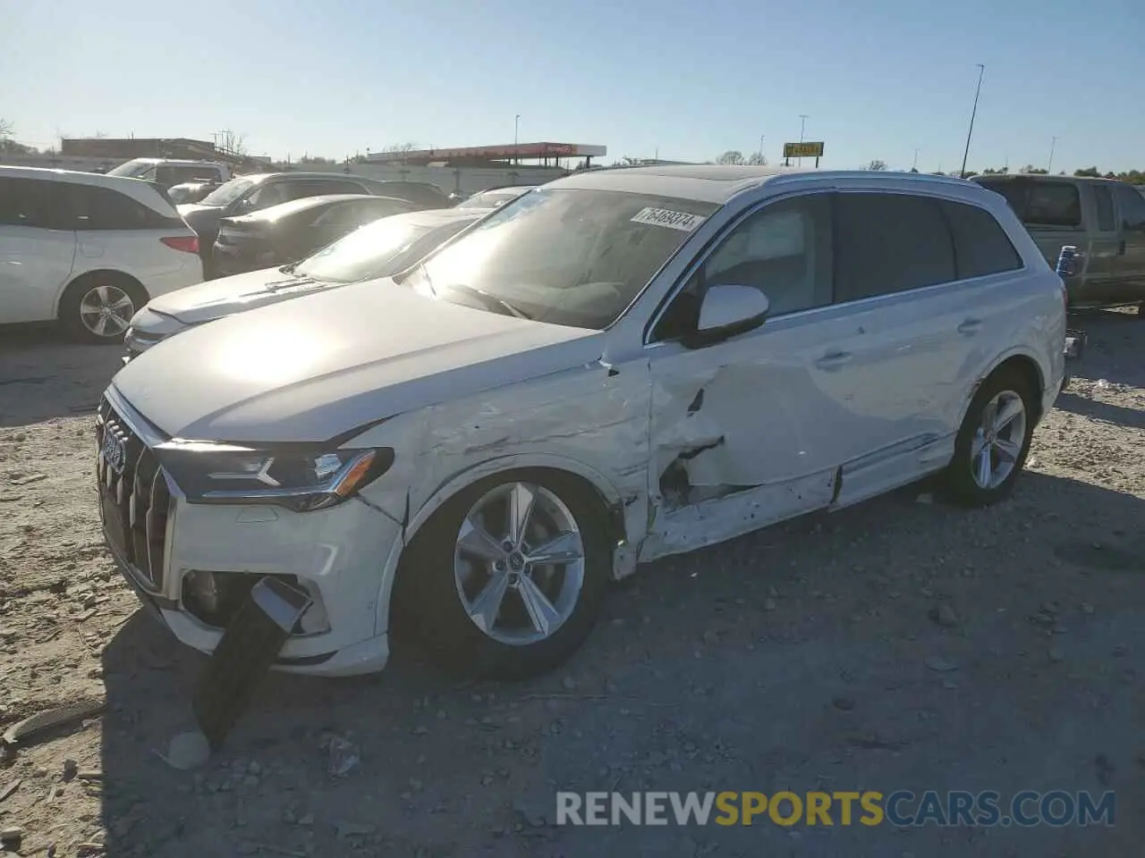 1 Photograph of a damaged car WA1ACBF77PD029360 AUDI Q7 2023
