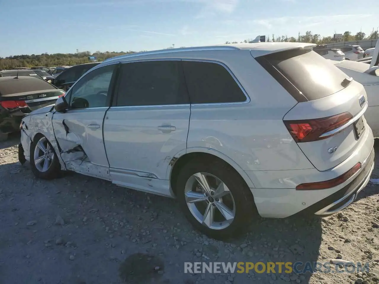 2 Photograph of a damaged car WA1ACBF77PD029360 AUDI Q7 2023