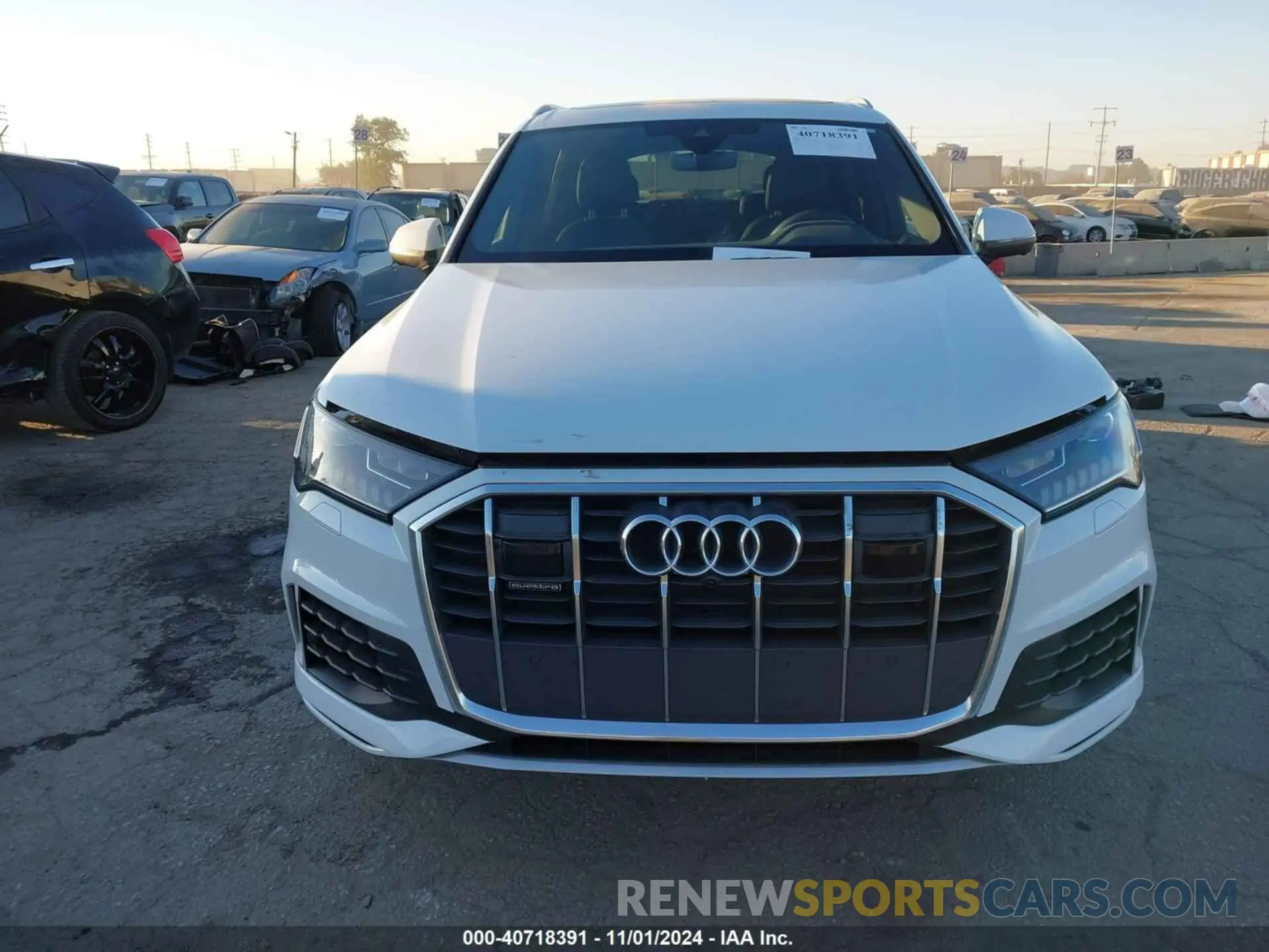 13 Photograph of a damaged car WA1AXBF70PD017877 AUDI Q7 2023