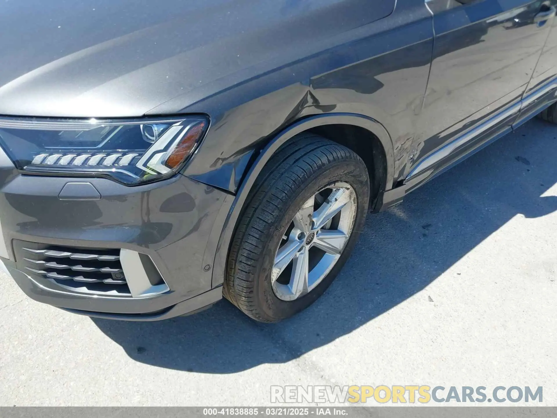 6 Photograph of a damaged car WA1AXBF76PD025384 AUDI Q7 2023