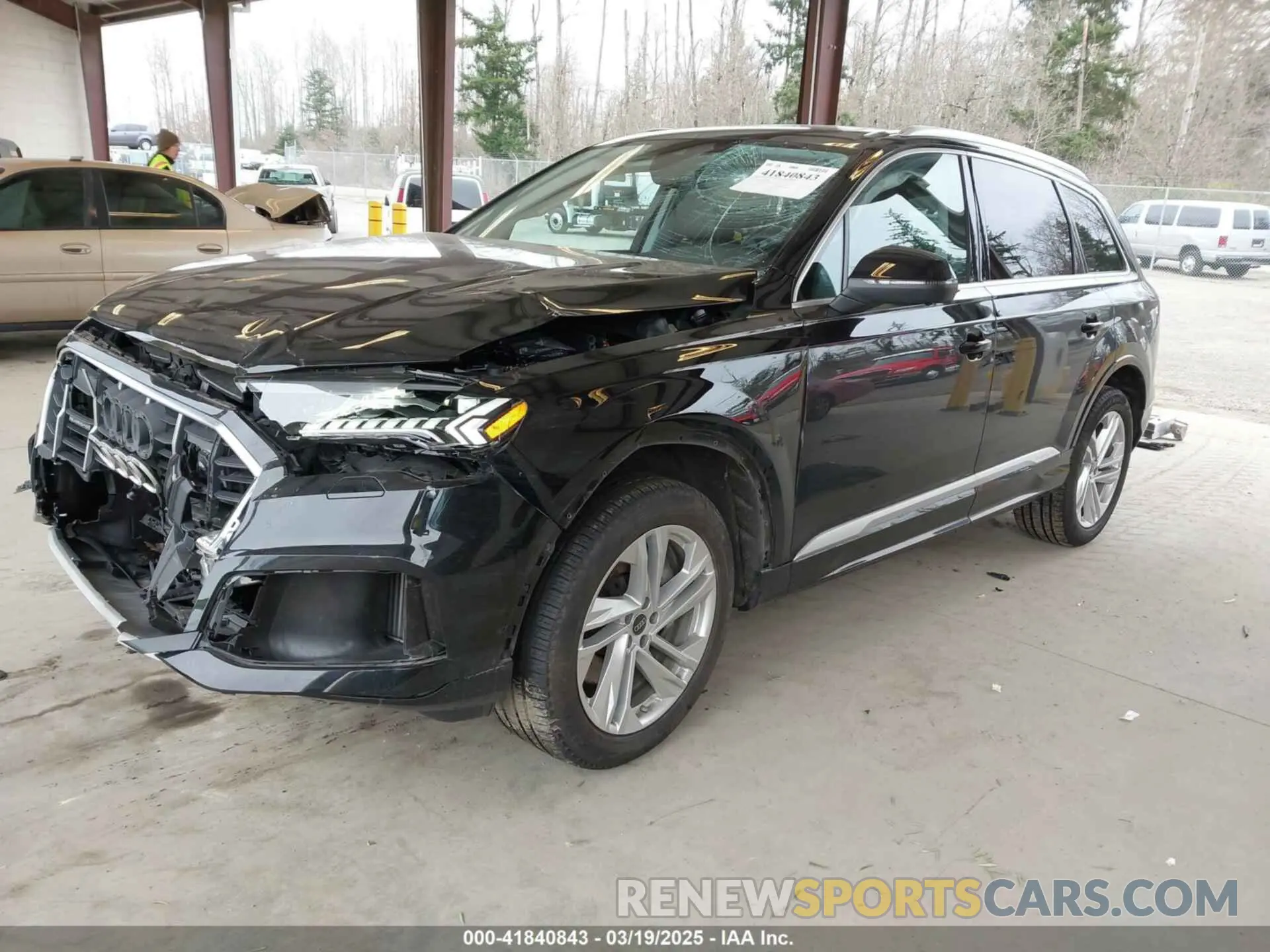 2 Photograph of a damaged car WA1AXBF77PD014684 AUDI Q7 2023