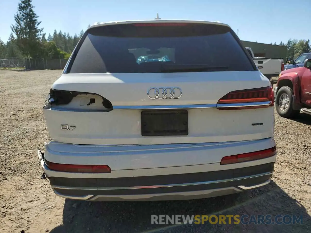 6 Photograph of a damaged car WA1AXBF77PD016497 AUDI Q7 2023
