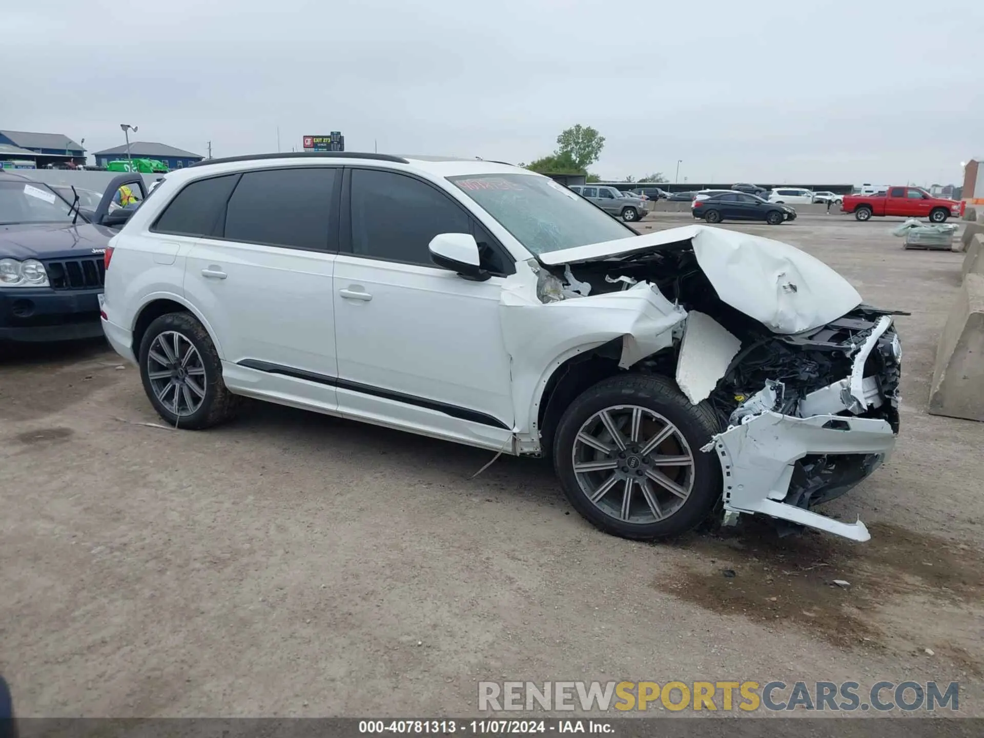 13 Photograph of a damaged car WA1LCBF72PD003399 AUDI Q7 2023