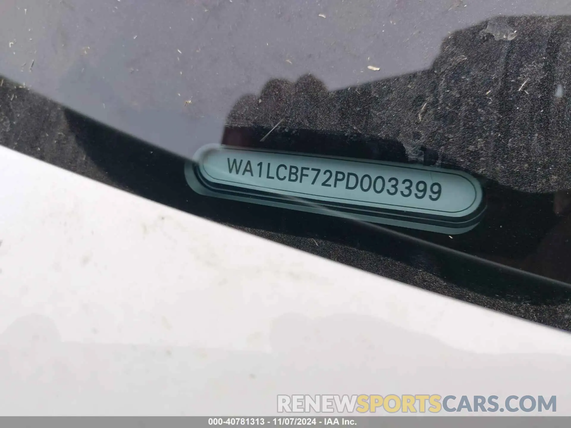 9 Photograph of a damaged car WA1LCBF72PD003399 AUDI Q7 2023