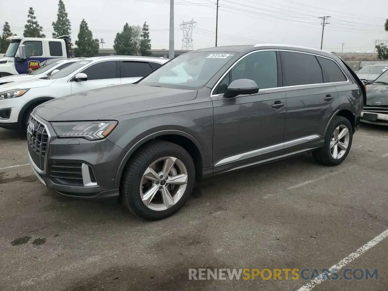 1 Photograph of a damaged car WA1LCBF76PD019802 AUDI Q7 2023