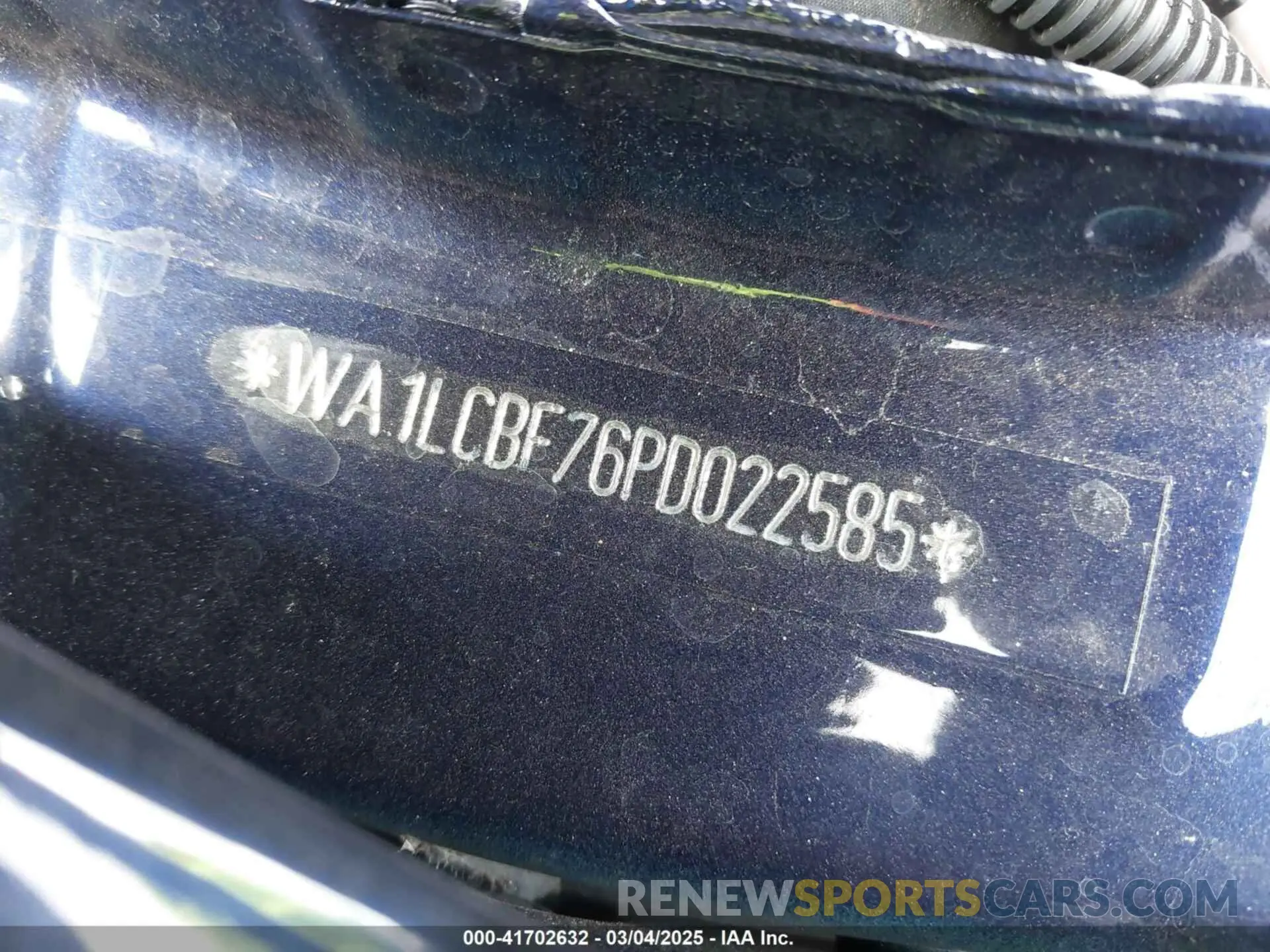 9 Photograph of a damaged car WA1LCBF76PD022585 AUDI Q7 2023