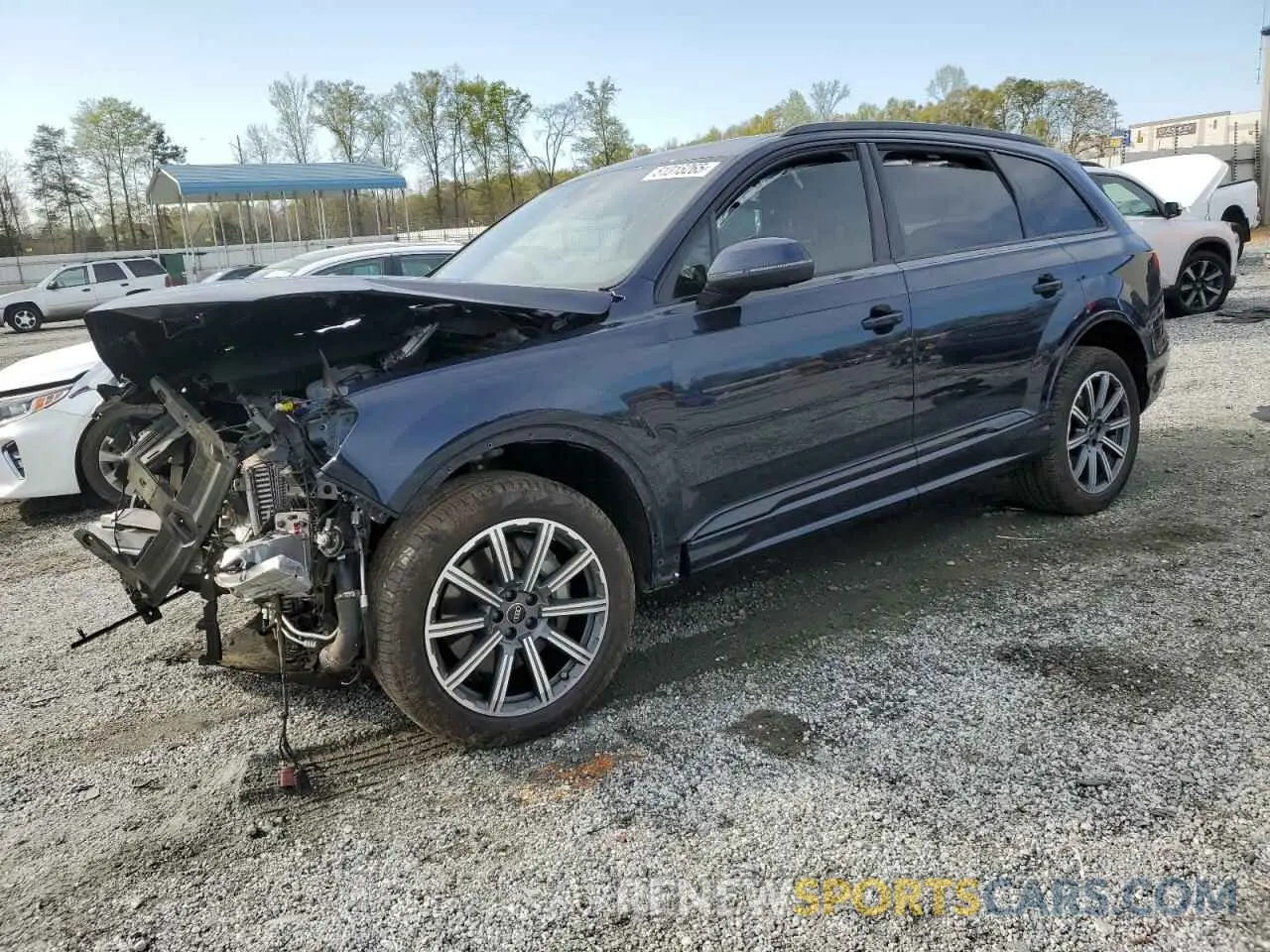 1 Photograph of a damaged car WA1LCBF79PD029871 AUDI Q7 2023