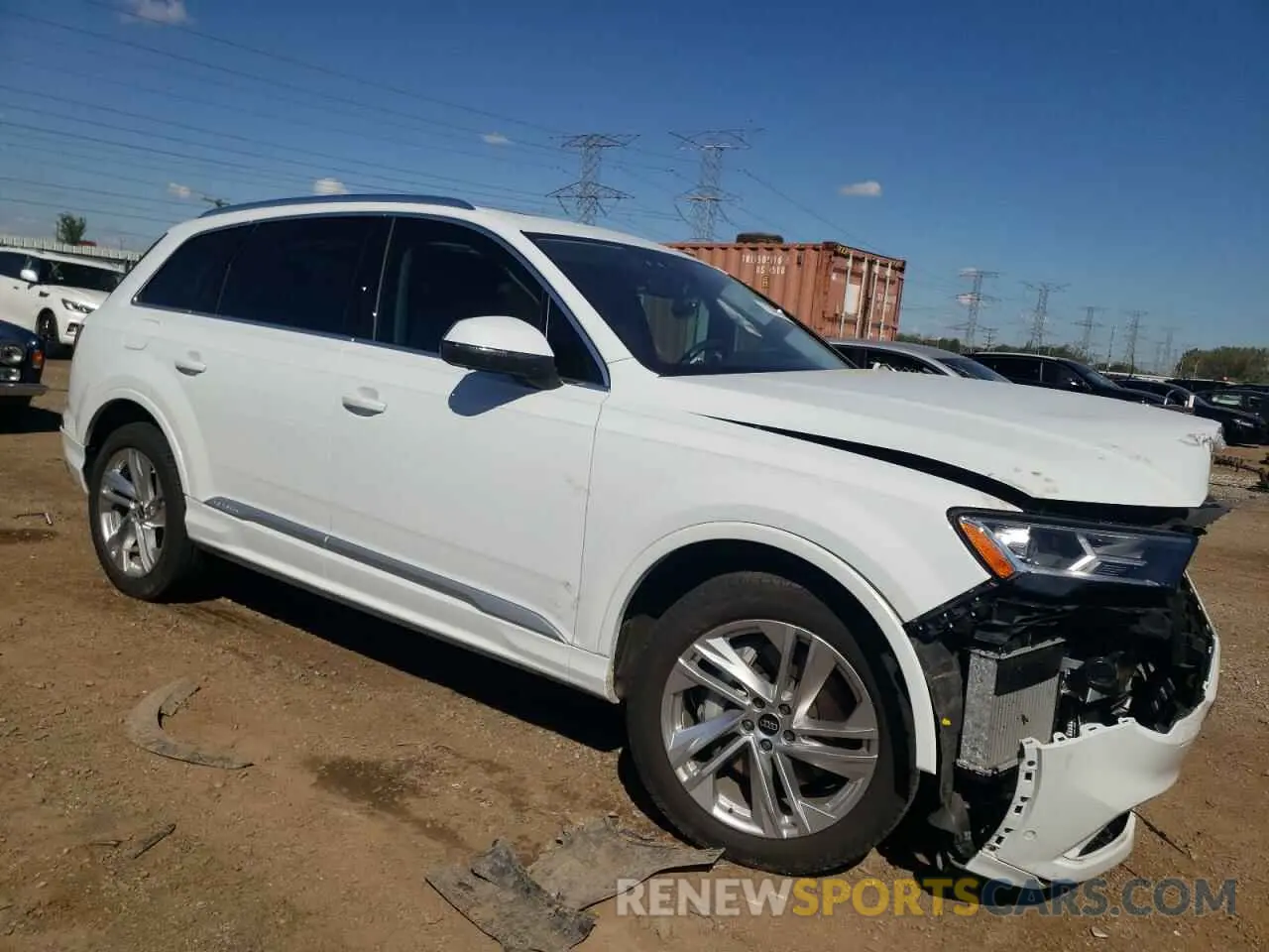 4 Photograph of a damaged car WA1LXBF70PD001672 AUDI Q7 2023