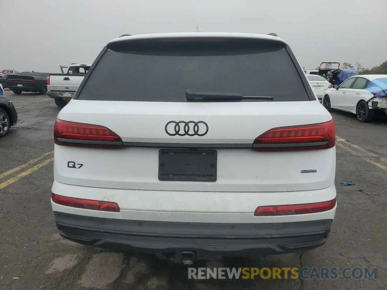 6 Photograph of a damaged car WA1LXBF72PD001611 AUDI Q7 2023