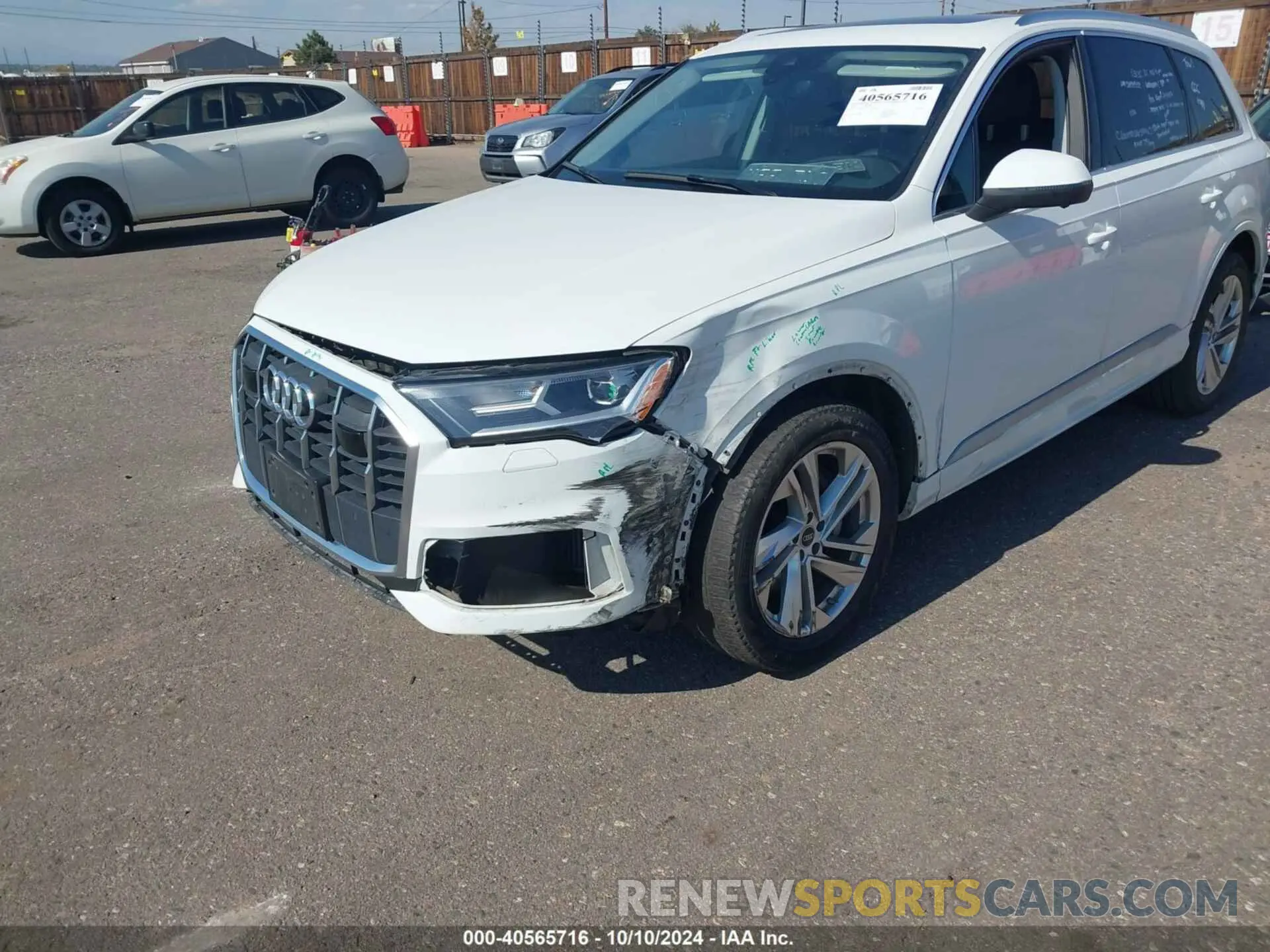 6 Photograph of a damaged car WA1LXBF74PD010293 AUDI Q7 2023