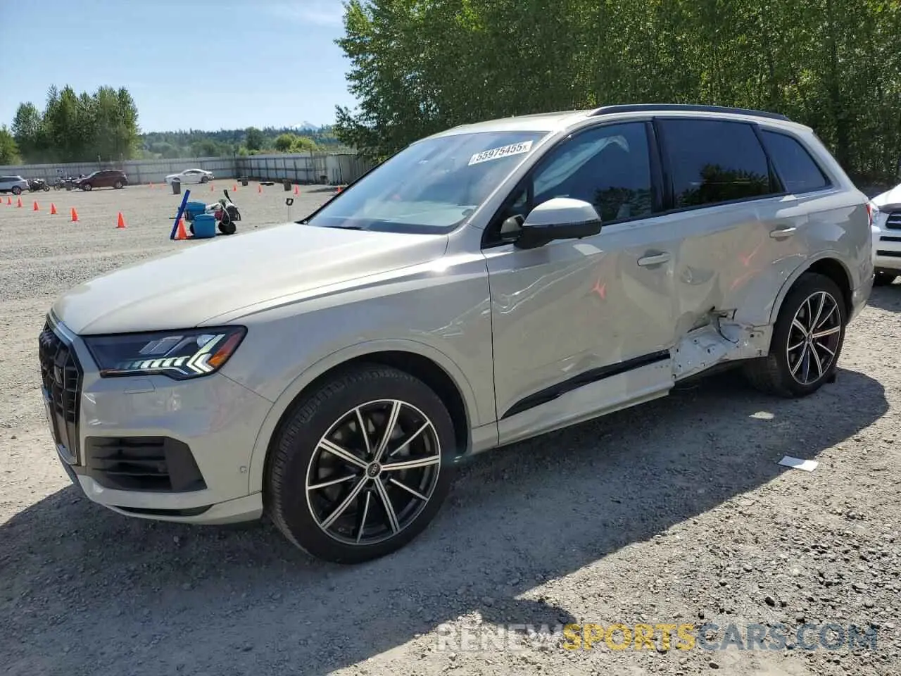 1 Photograph of a damaged car WA1LXBF77PD018405 AUDI Q7 2023