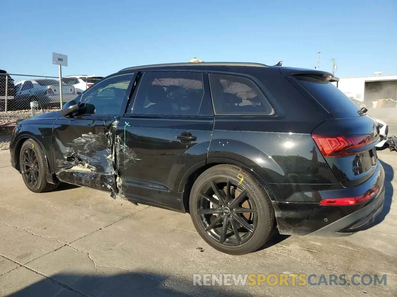 2 Photograph of a damaged car WA1VXBF76PD002009 AUDI Q7 2023
