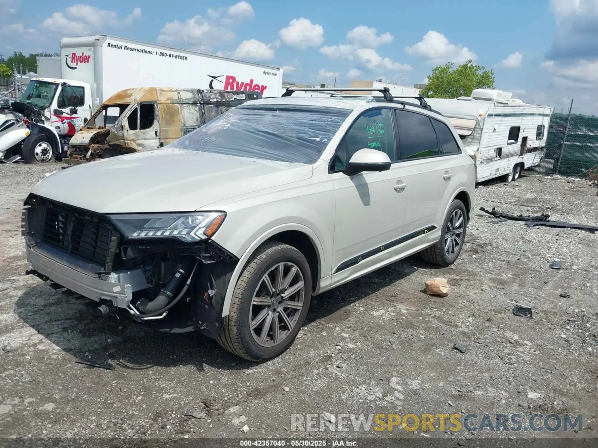 2 Photograph of a damaged car WA1LCBF70RD001587 AUDI Q7 2024