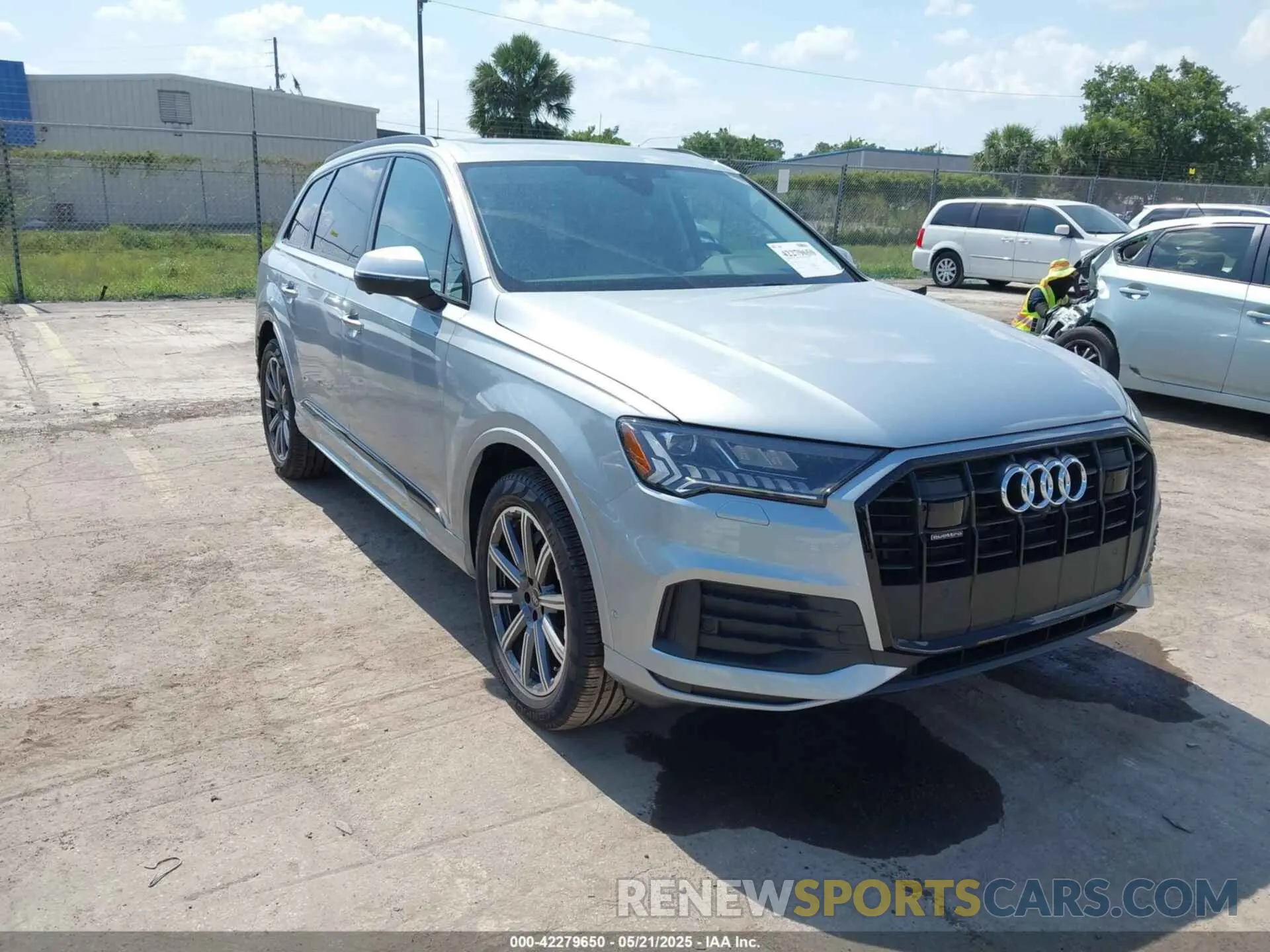 1 Photograph of a damaged car WA1LCBF72RD001512 AUDI Q7 2024
