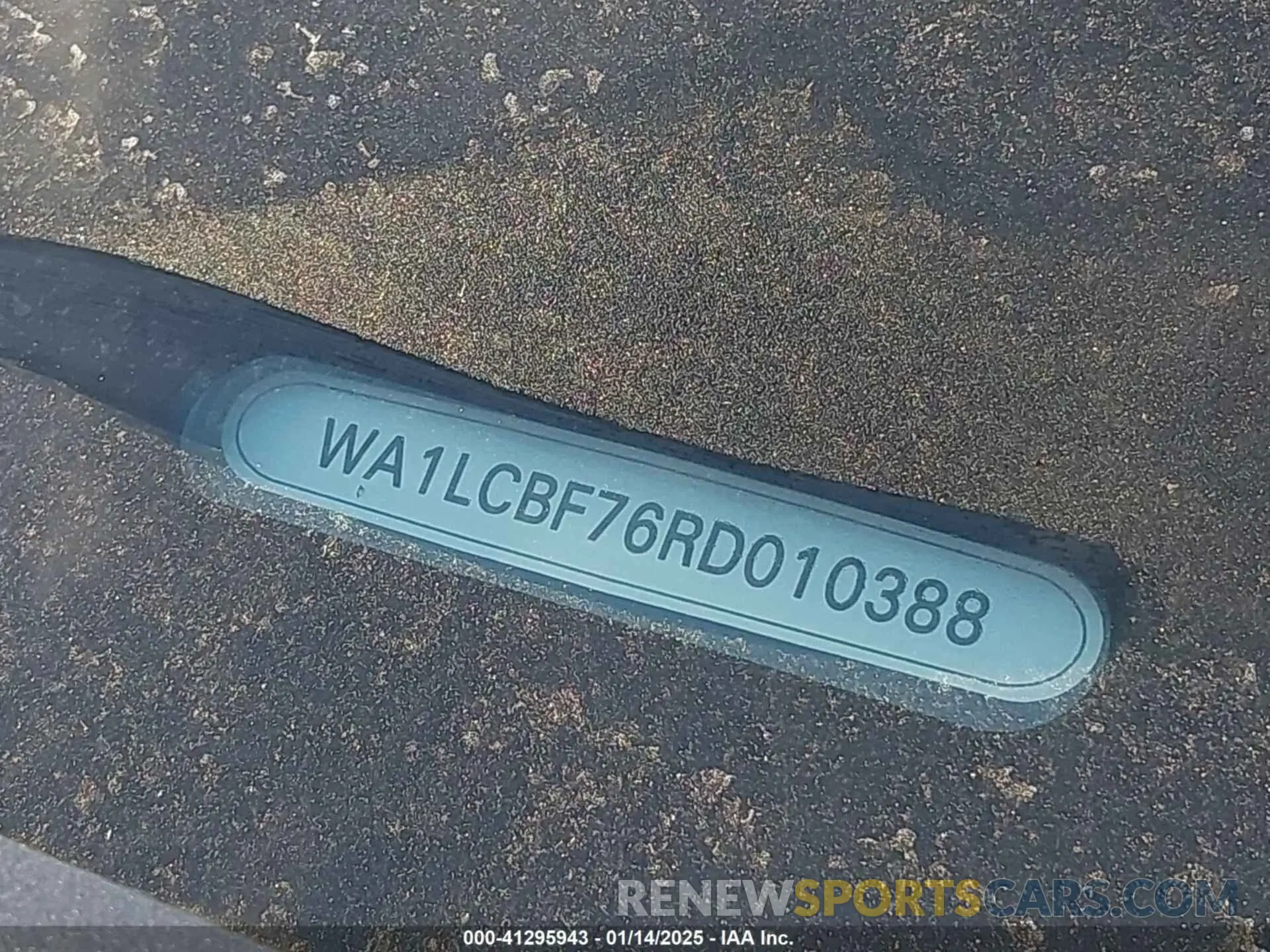 18 Photograph of a damaged car WA1LCBF76RD010388 AUDI Q7 2024