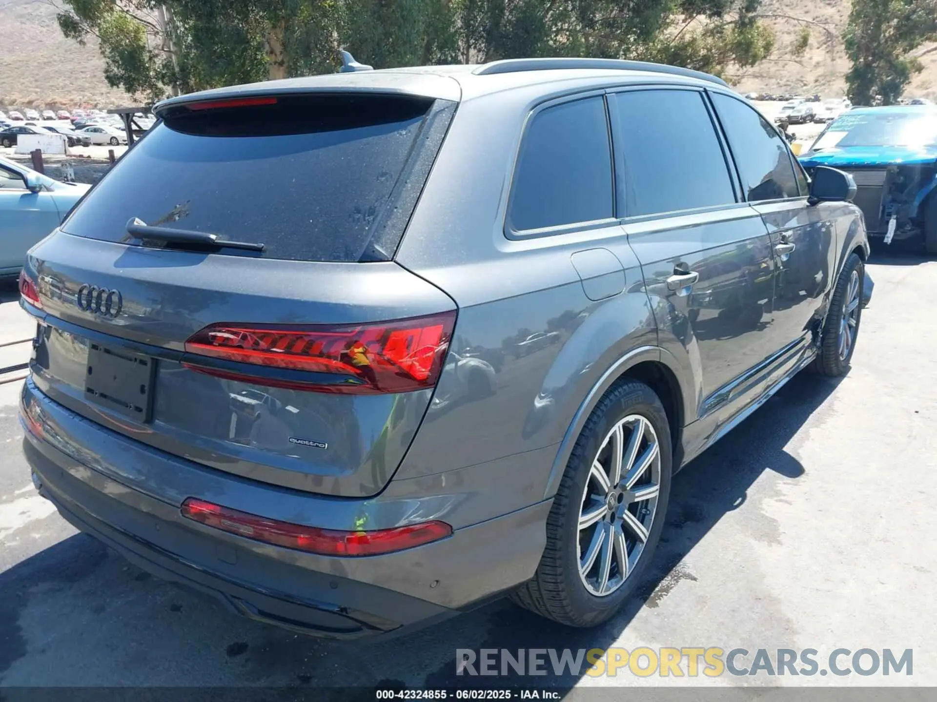 4 Photograph of a damaged car WA1LCBF7XRD002858 AUDI Q7 2024