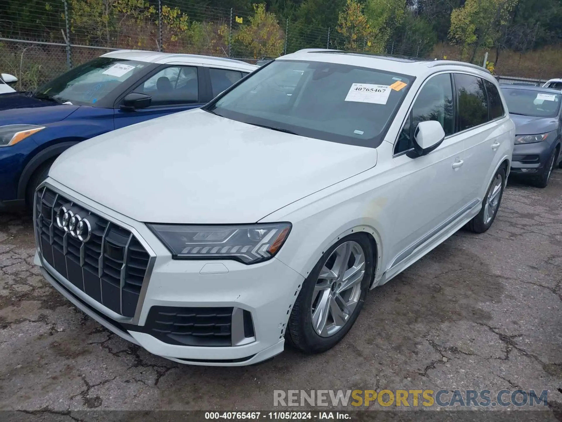 2 Photograph of a damaged car WA1LXBF72RD008707 AUDI Q7 2024