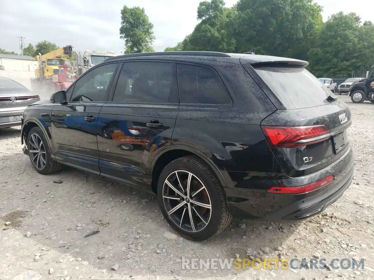 2 Photograph of a damaged car WA1LXBF74RD002763 AUDI Q7 2024