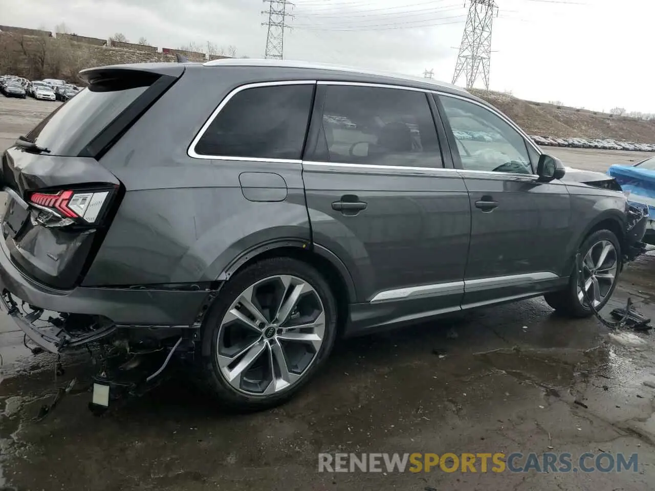 3 Photograph of a damaged car WA1VXBF71RD009405 AUDI Q7 2024