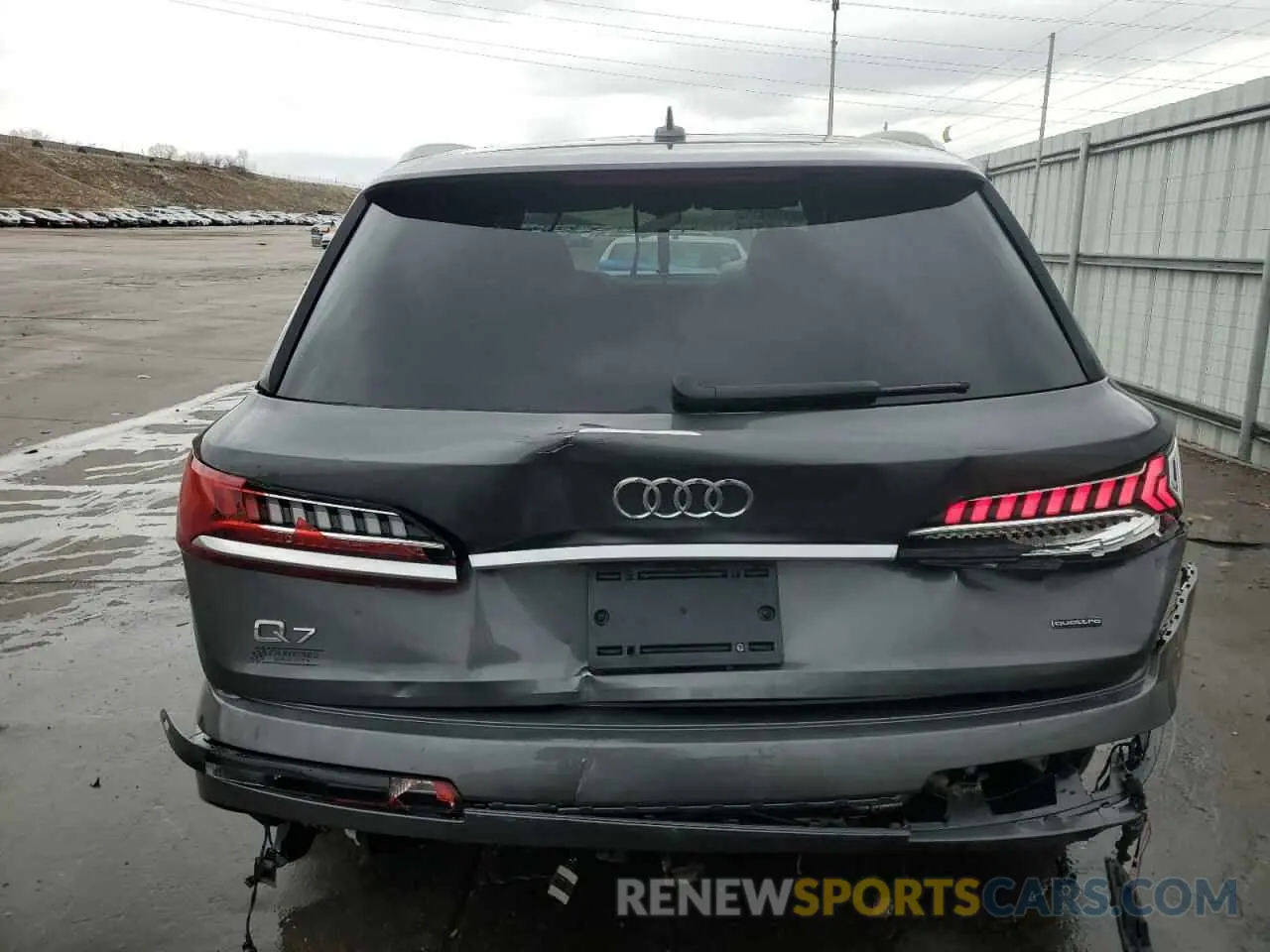 6 Photograph of a damaged car WA1VXBF71RD009405 AUDI Q7 2024