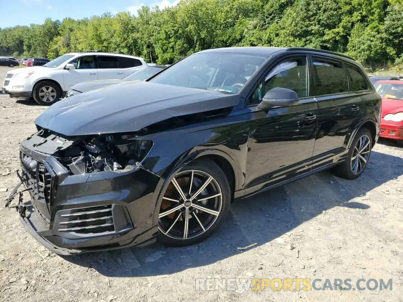 1 Photograph of a damaged car WA1VXBF76RD000277 AUDI Q7 2024