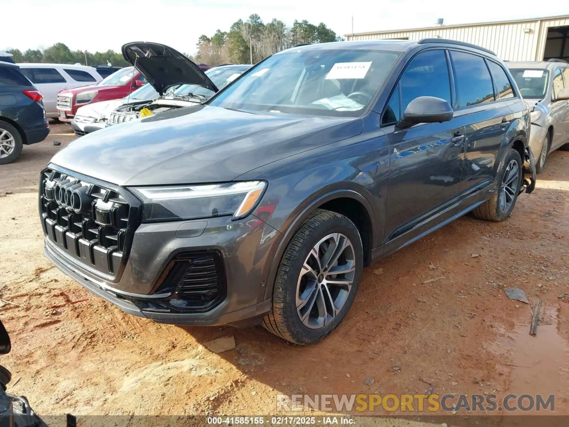 2 Photograph of a damaged car WA1LCBF70SD000963 AUDI Q7 2025