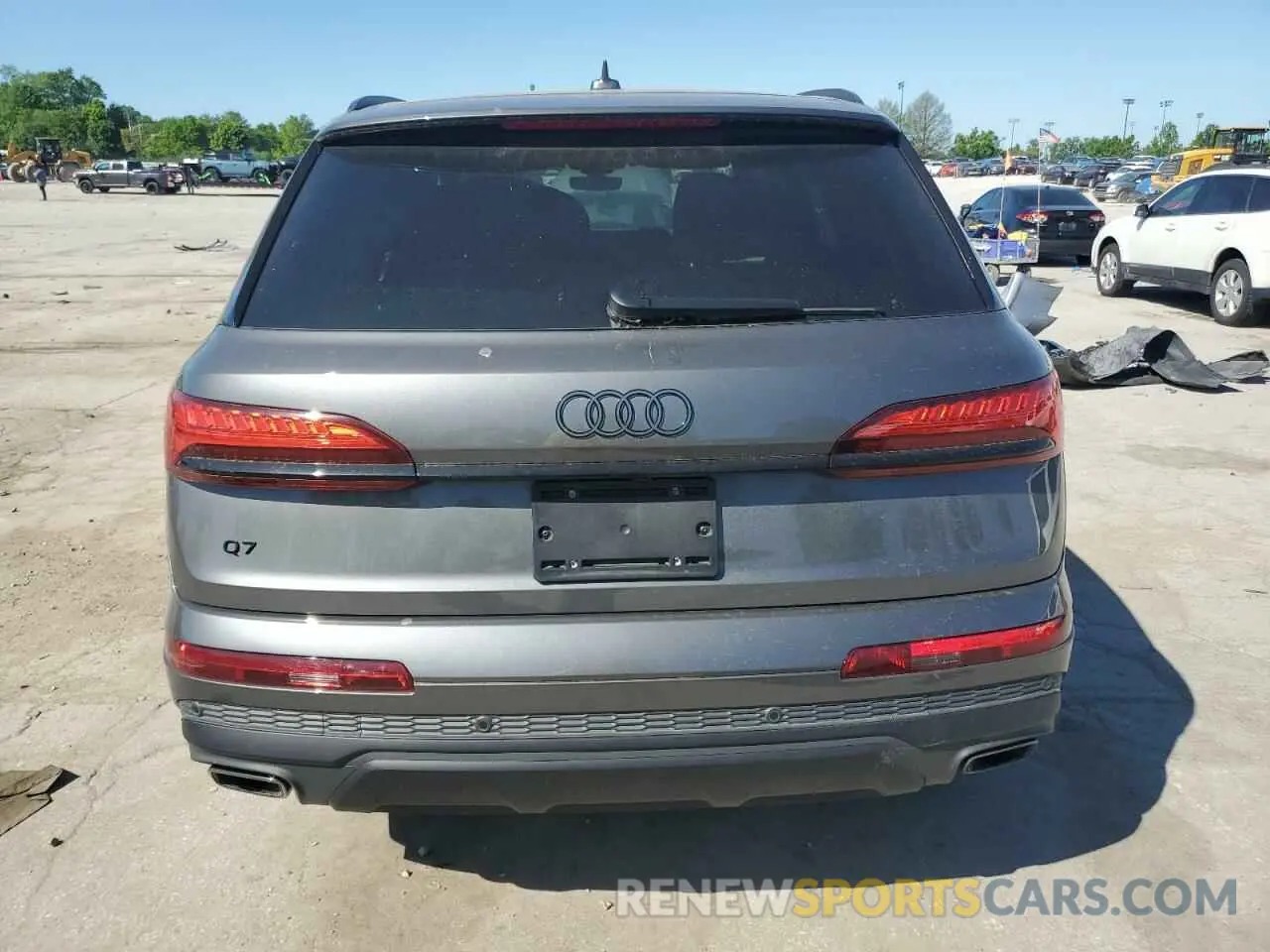 6 Photograph of a damaged car WA1LCBF75SD008363 AUDI Q7 2025
