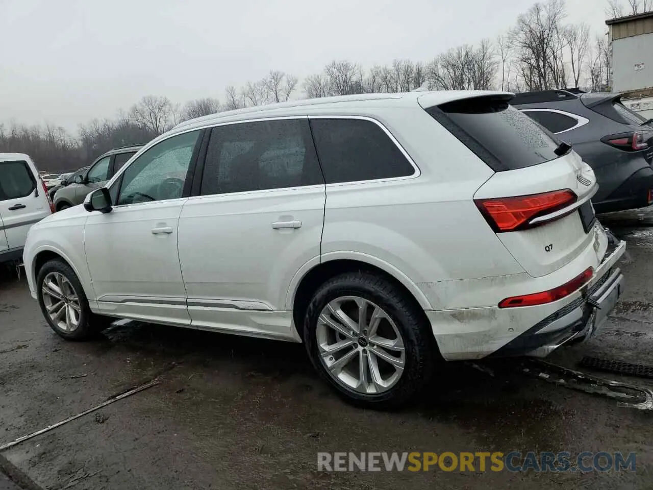 2 Photograph of a damaged car WA1LCBF79SD011959 AUDI Q7 2025