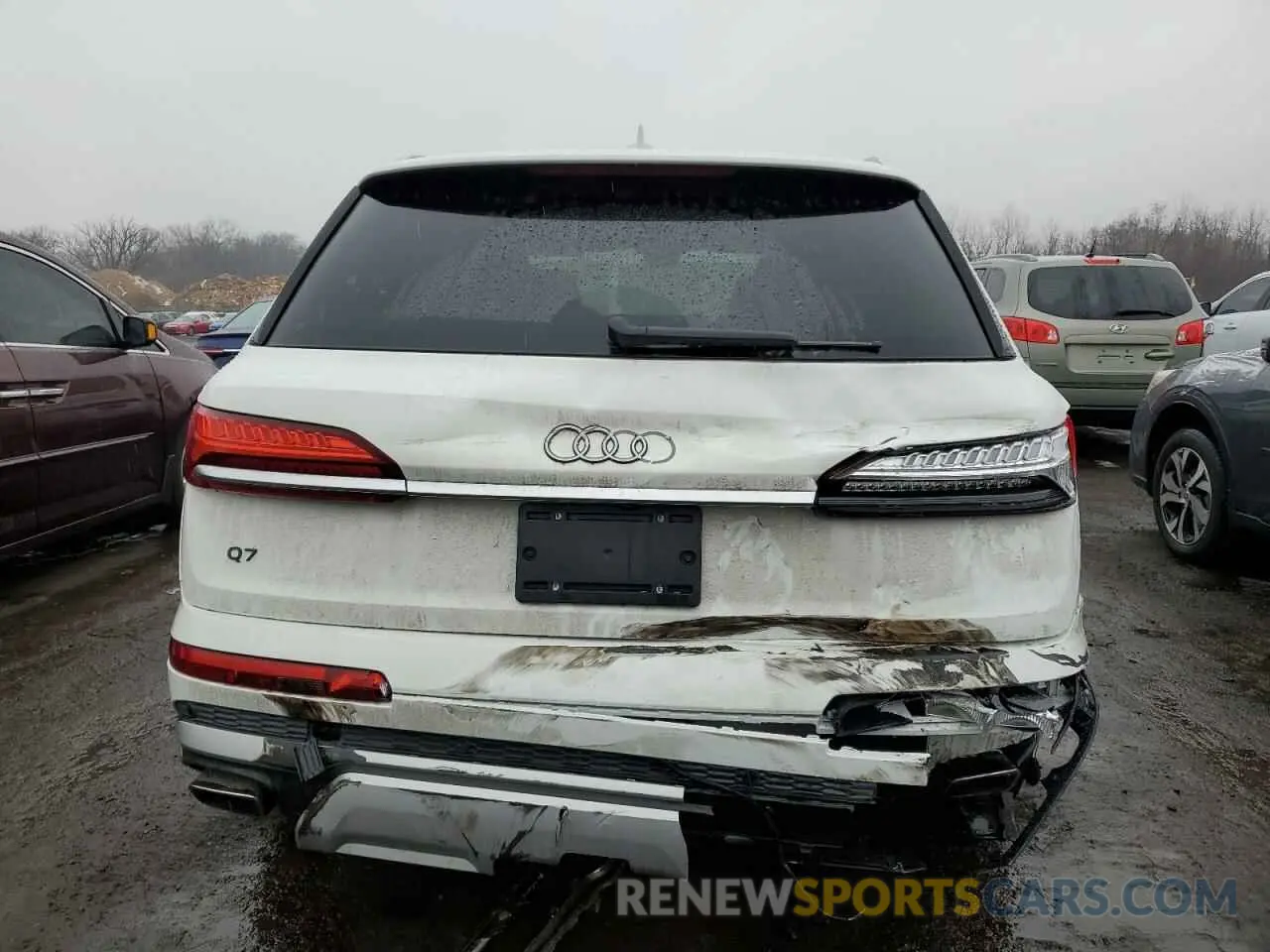 6 Photograph of a damaged car WA1LCBF79SD011959 AUDI Q7 2025